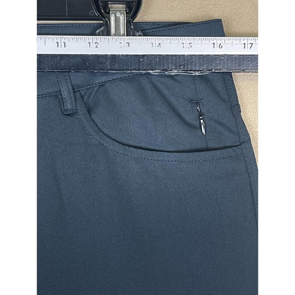 Barbell Slim Fit Performance Pants Mens 32 Mid Rise Stretch - Picture 6 of 13